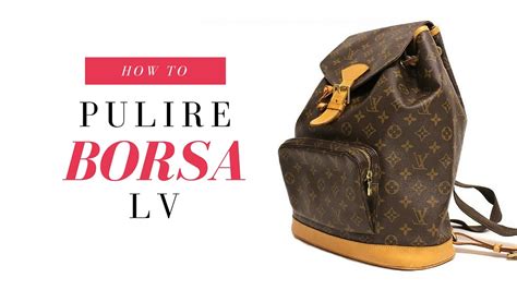 come pulire interno borsa louis vuitton|4 modi per pulire / alleggerire in modo sicuro Louis Vuitton .